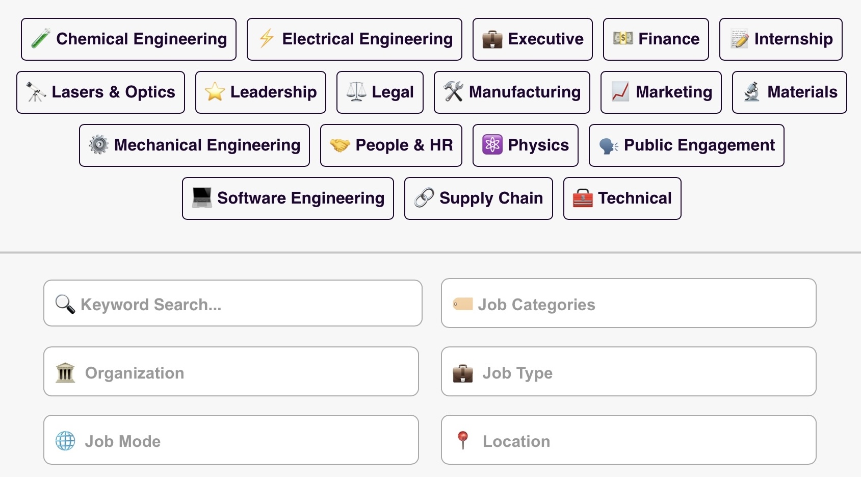 Image of jobs board