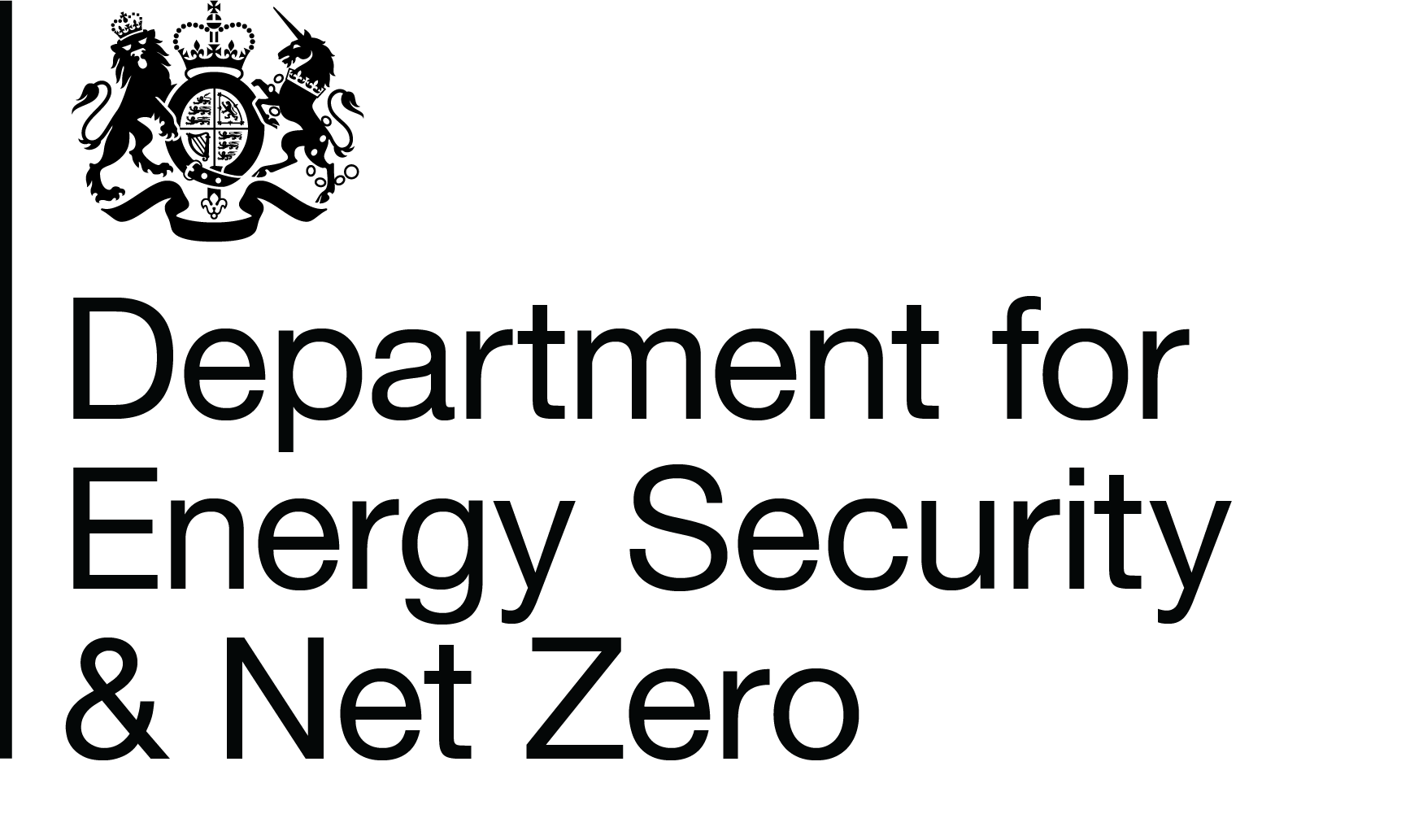 Department for Energy Security and Net Zero logo