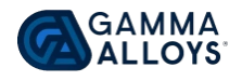 Gamma Alloys logo